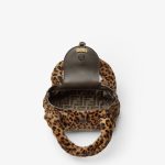 FENDI Fendi Spy Mini Printed cavallino calfskin mini bag - Image 4